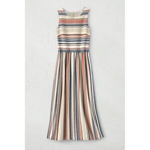 Coldwater Creek Cotton Linen Maxi Dress